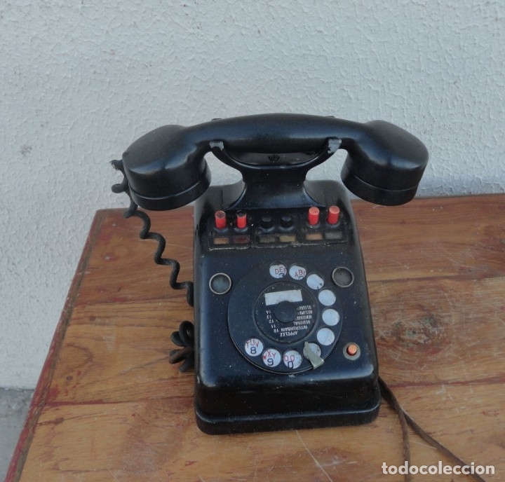 Tel&eacute;fonos: Telefono antiguo con auricular suplementario - Foto 1