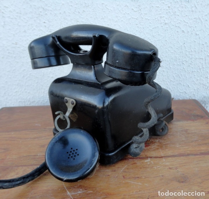 Tel&eacute;fonos: Telefono antiguo con auricular suplementario - Foto 4