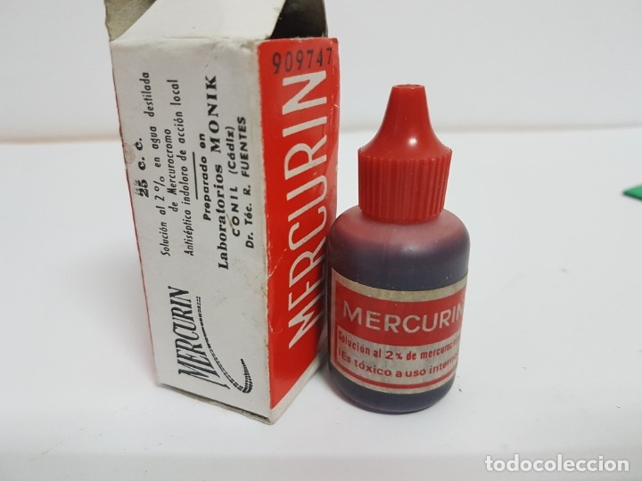 Antig&uuml;edades: MERCURIN / LABORATORIOS MONIK / CONIL CADIZ - Foto 1