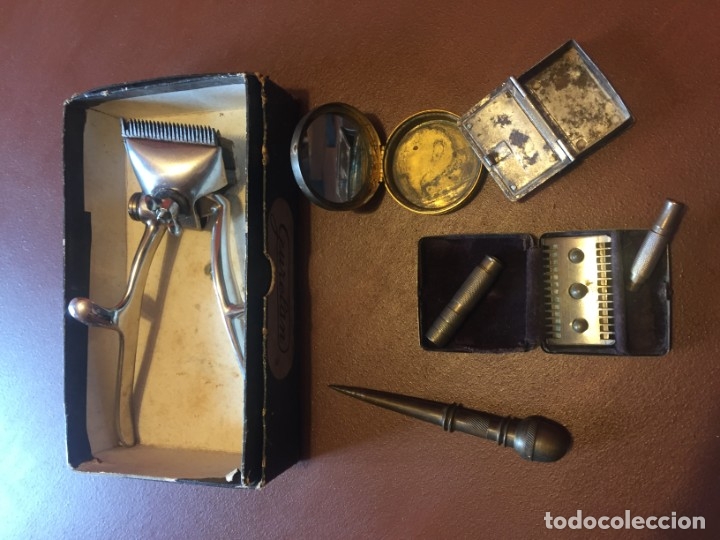 Antig&uuml;edades: Maquinilla y varios - Foto 1