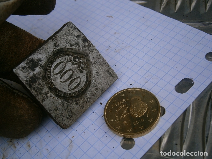 Antig&uuml;edades: MOLDE.ORIGINAL,DE.,PRINCIPIO,DE,1900,UNICO,EN,TC, - Foto 1