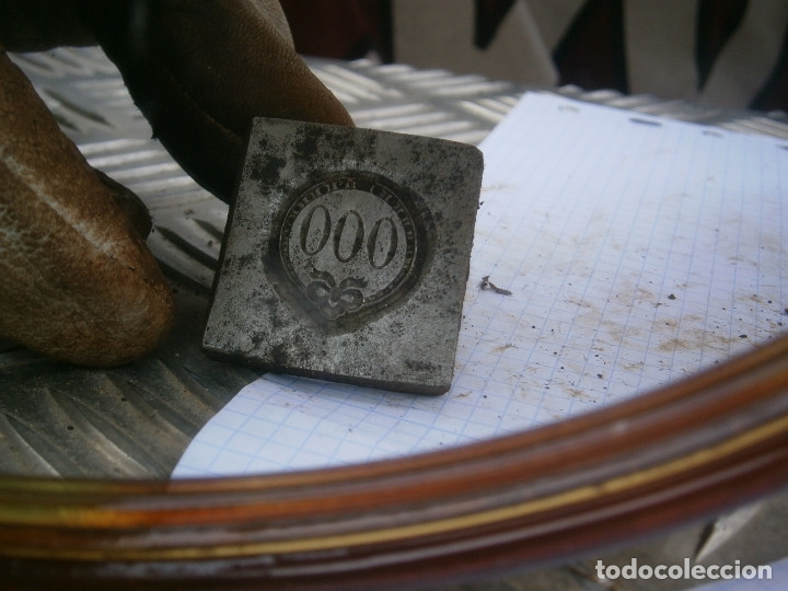 Antig&uuml;edades: MOLDE.ORIGINAL,DE.,PRINCIPIO,DE,1900,UNICO,EN,TC, - Foto 2