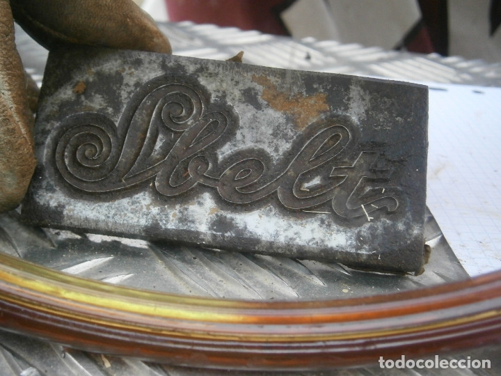 Antig&uuml;edades: MOLDE.ORIGINAL,DE.,PRINCIPIO,DE,1900,UNICO,EN,TC, - Foto 1