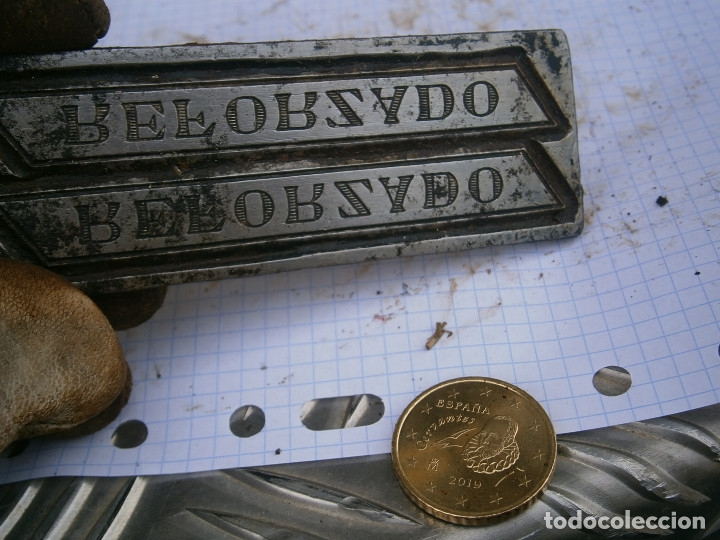 Antig&uuml;edades: MOLDE.ORIGINAL,DE.,PRINCIPIO,DE,1900,UNICO,EN,TC, REFORZADO - Foto 2