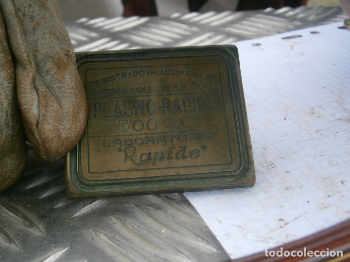 Antig&uuml;edades: MOLDE.ORIGINAL,DE.,PRINCIPIO,DE,1900,UNICO,EN,TC, PLASMO RAPIDE - Foto 1