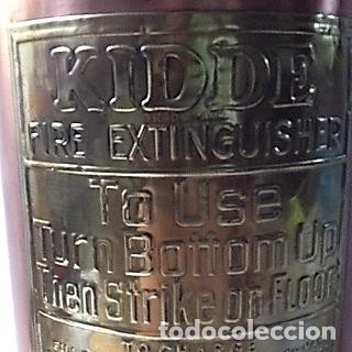 Antig&uuml;edades: Extintor de barco usa Kidde - Foto 4