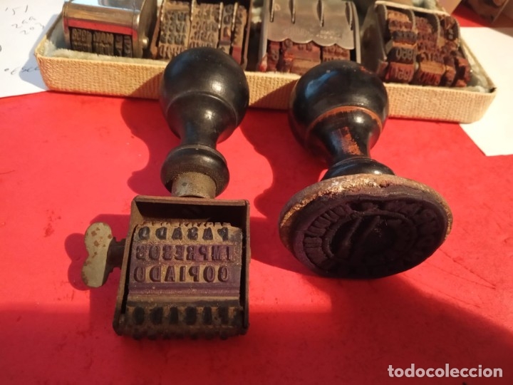 Antig&uuml;edades: fechadores antiguos XIX - Foto 4