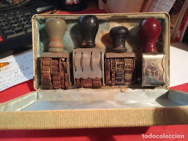 Antig&uuml;edades: fechadores antiguos XIX - Foto 1