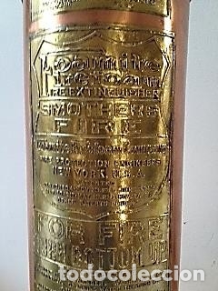 Antig&uuml;edades: soberbio extintor de barco usa Foamite - Foto 5