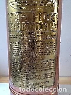 Antig&uuml;edades: soberbio extintor de barco usa Foamite - Foto 6