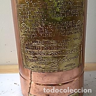 Antig&uuml;edades: EXTINTOR DE BARCO usa Fastfome - Foto 5