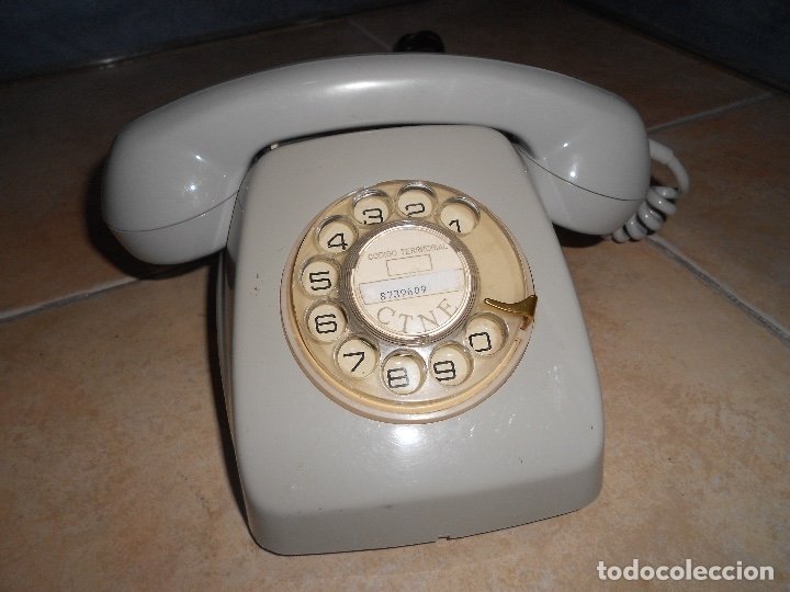 telefono vintage años 70 - origen dinamarca - Kaufen Antike Telefone in  todocoleccion