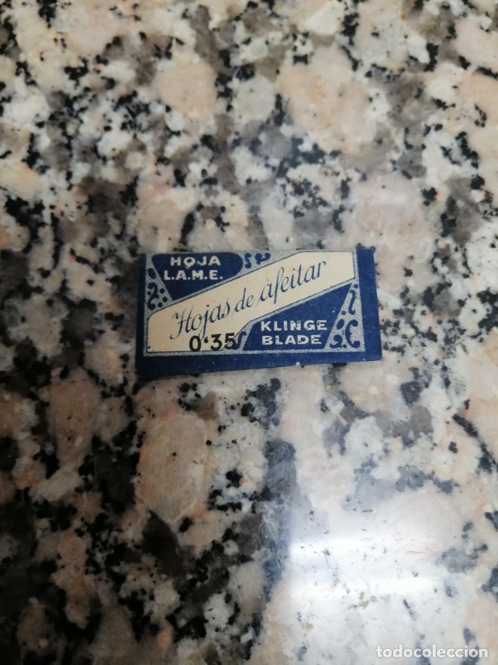 Antig&uuml;edades: HOJA DE AFEITAR. HOJA L.A.M.E. HOJAS DE AFEITAR. KLINGE BLADE - Foto 1