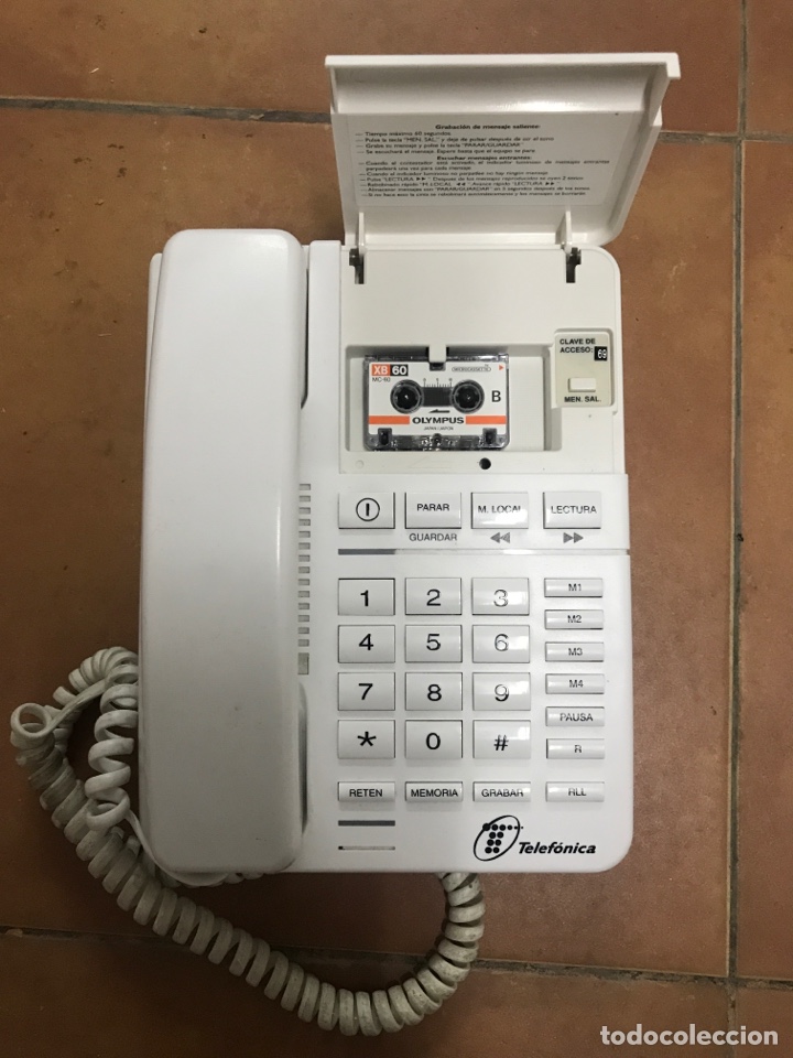 Tel&eacute;fonos: Tel&eacute;fono contestador combi - Foto 2