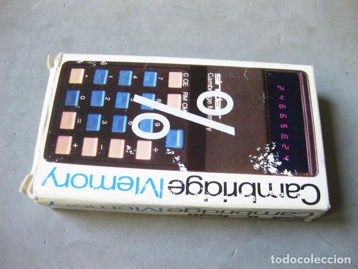 Antig&uuml;edades: CALCULADORA SINCLAIR CAMBRIDGE MEMORY 0/0 CON CAJA E INSTRUCCIONES - ELECTRONIC CALCULATOR - Foto 3