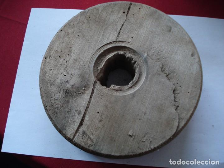Antig&uuml;edades: RULO PARA GUIAR CABLES DE ANTIGUA SERRERIA - Foto 3