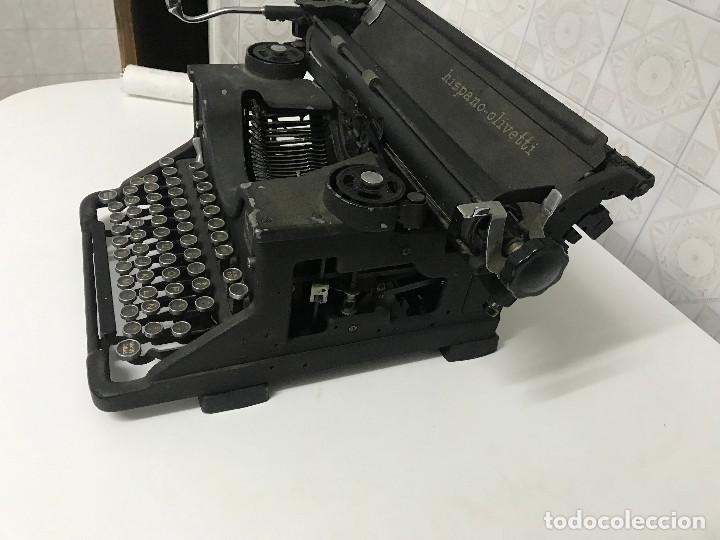 Antig&uuml;edades: Maquina de escribir Hispano-Olivetti M40 H0. funciona - Foto 4