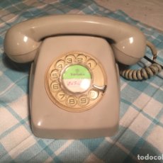 Teléfonos: ANTIGUO TELEFONO DE RULETA DE LOS AÑOS 60 COLOR GRIS CTNE 