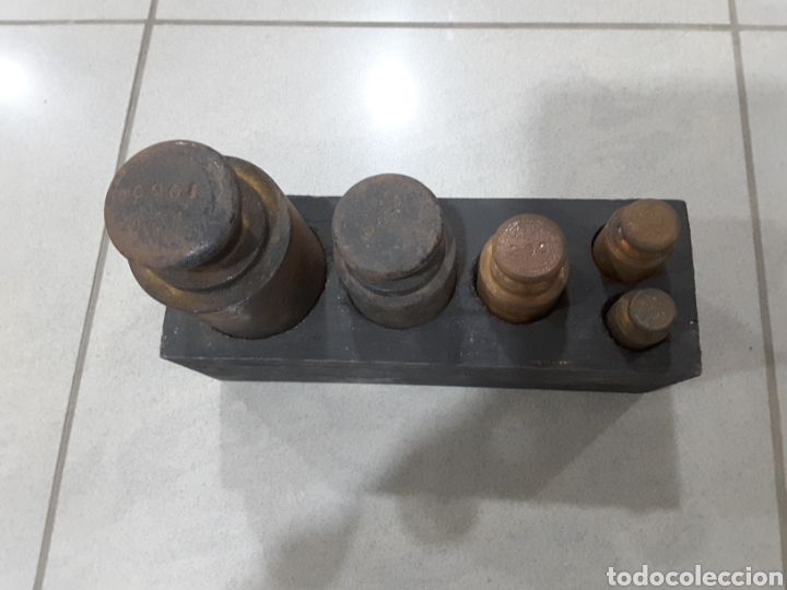 Antig&uuml;edades: Pesas para balanza antiguas - Foto 2