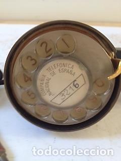 Tel&eacute;fonos: Item 296 Telefono de pruebas en laton - Foto 3