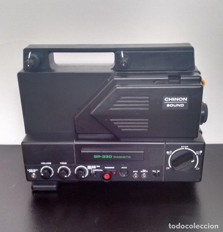Antigüedades: PROYECTOR CHINON SOUND SP-330 MAGNETIC - Foto 2 - 184182940