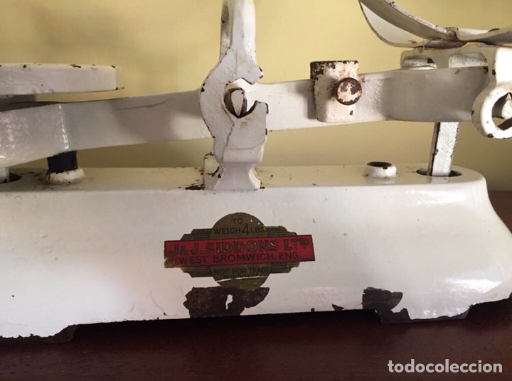 Antig&uuml;edades: Balanza de J & J Siddons Ltd - Foto 2