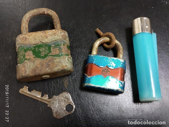 Antig&uuml;edades: 2 CANDADOS. PGM Y MESTERN. - Foto 2