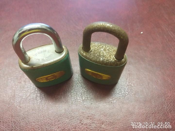 Antig&uuml;edades: LOTE DE 2 CANDADOS. - Foto 2