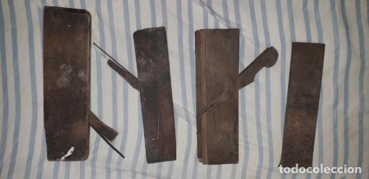 Antig&uuml;edades: Lote  de 4 herramientas de carpinteria - Foto 1