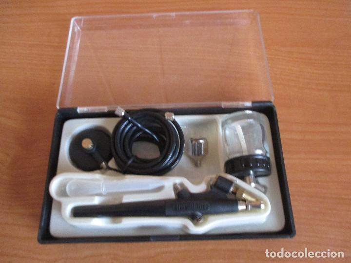 Antig&uuml;edades: AEROGRAFO AIR-BRUSH EN CAJA - Foto 1
