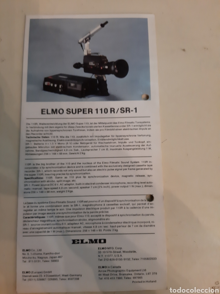 Antig&uuml;edades: Elmo Proyector cat&aacute;logos - Foto 3
