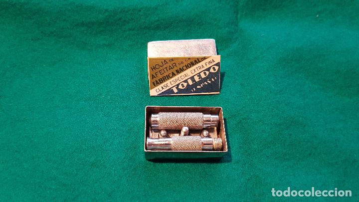 Antig&uuml;edades: MAQUINILLA DE AFEITAR DESMONTABLE TOLEDO (EJERCITO ESPA&Ntilde;OL) - Foto 1