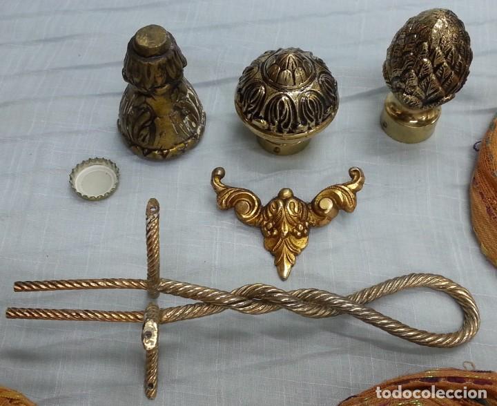 Antig&uuml;edades: Adornos en bronce para reutilizar. Varias piezas. - Foto 1