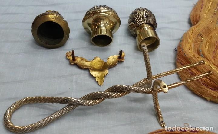 Antig&uuml;edades: Adornos en bronce para reutilizar. Varias piezas. - Foto 5