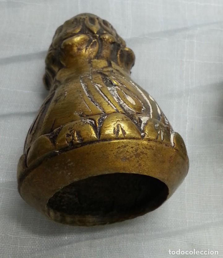 Antig&uuml;edades: Adornos en bronce para reutilizar. Varias piezas. - Foto 6