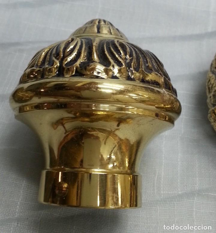 Antig&uuml;edades: Adornos en bronce para reutilizar. Varias piezas. - Foto 7