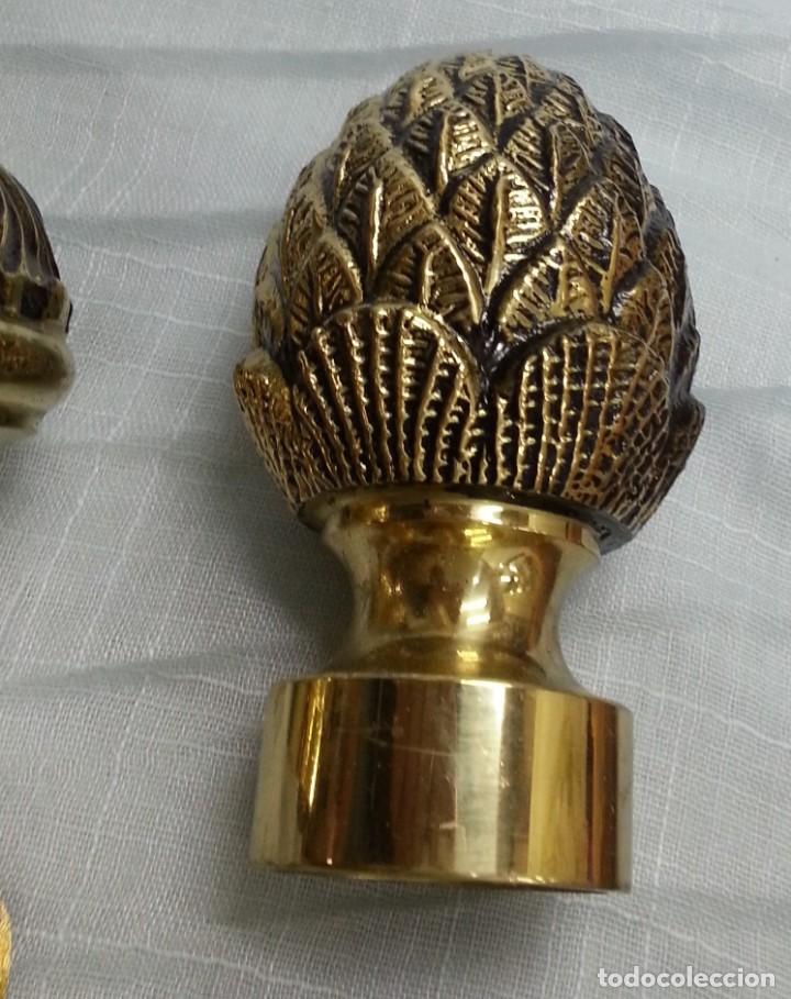 Antig&uuml;edades: Adornos en bronce para reutilizar. Varias piezas. - Foto 8
