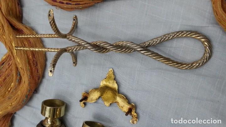 Antig&uuml;edades: Adornos en bronce para reutilizar. Varias piezas. - Foto 9