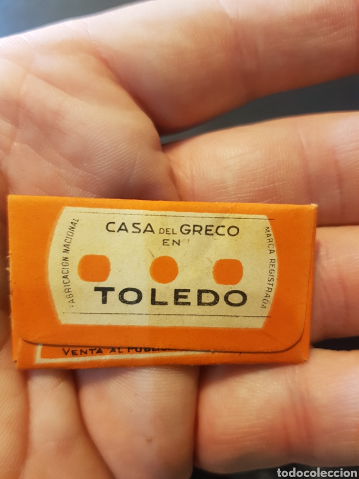 Antig&uuml;edades: Cuchilla hoja de retar casa del Greco Toledo - Foto 2