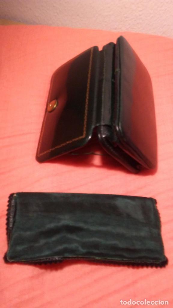 Antig&uuml;edades: FUNDA DE GAFAS ANTIGUA TIPO FUELLE - Foto 10