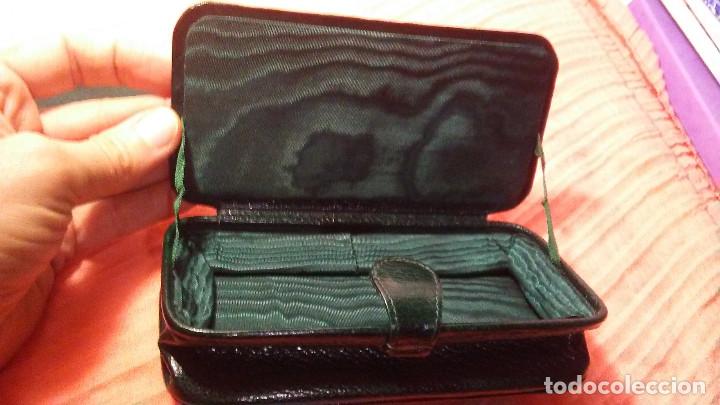 Antig&uuml;edades: FUNDA DE GAFAS ANTIGUA TIPO FUELLE - Foto 12