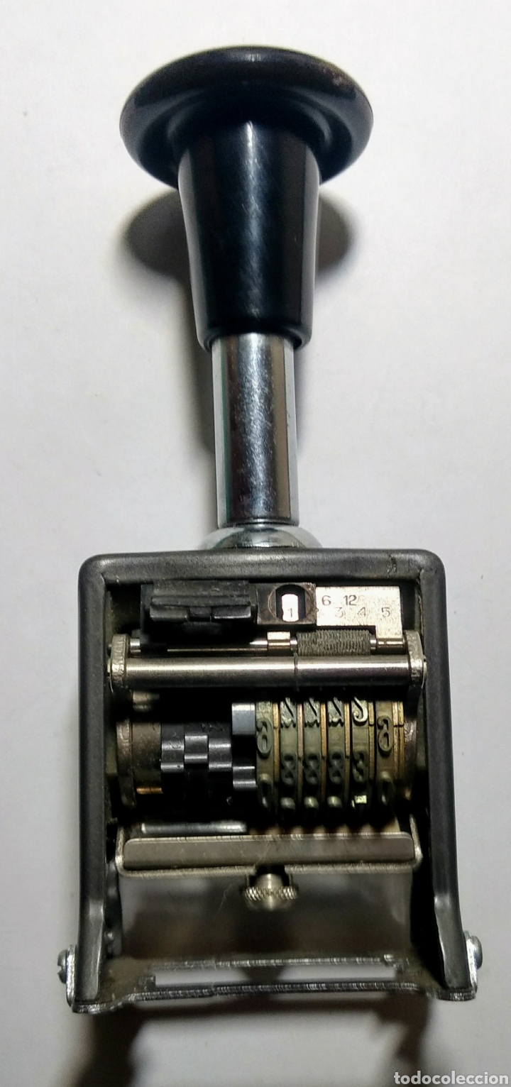 Antig&uuml;edades: Sello numerador. Velos Lightning. - Foto 2