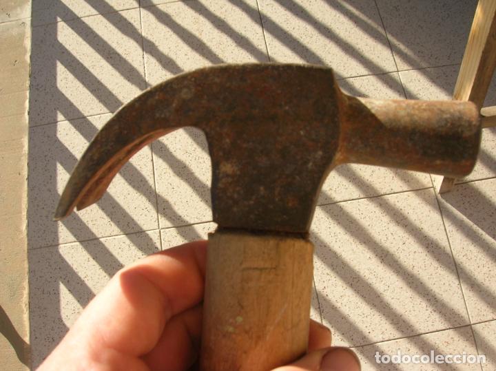 antiguo martillo carpintero sacaclavos bellota. - Compra venta en  todocoleccion