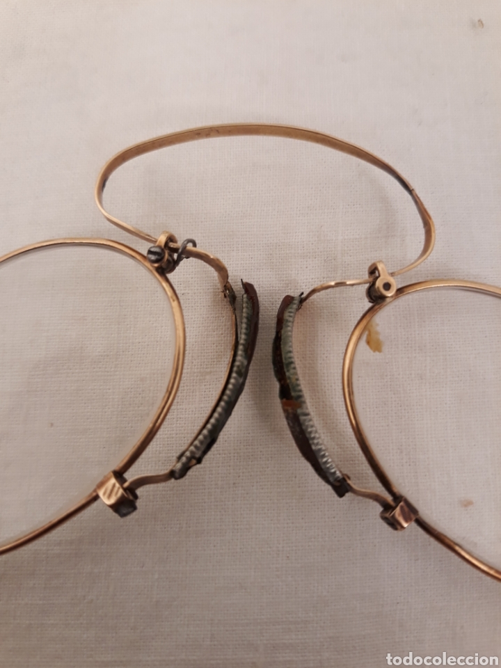 Antig&uuml;edades: Antiguos anteojos con estuche. - Foto 3