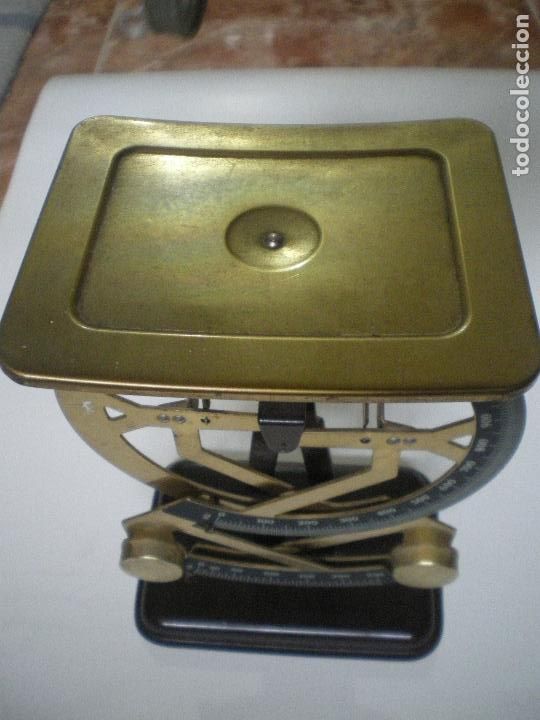 Antig&uuml;edades: B&Aacute;SCULA BALANZA CORREOS DE PESAR 1KG. - Foto 7