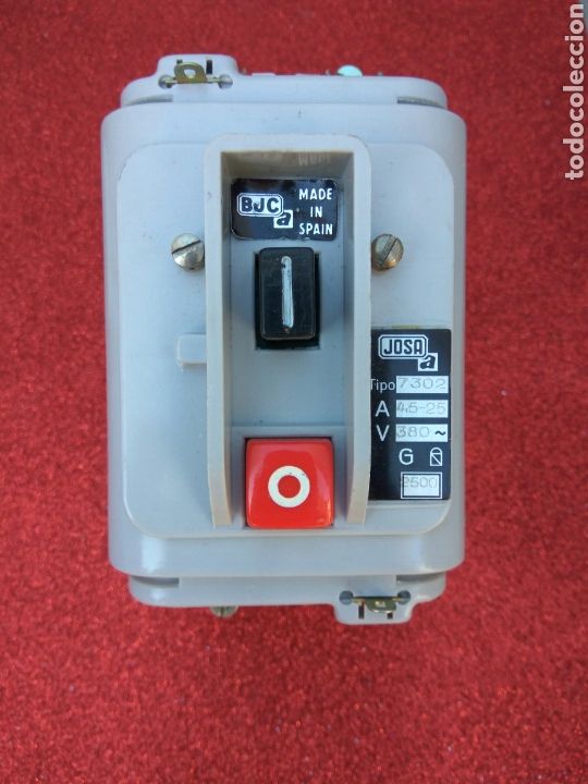 Antig&uuml;edades: INTERRUPTOR BJC NUEVO SIN USO - Foto 3