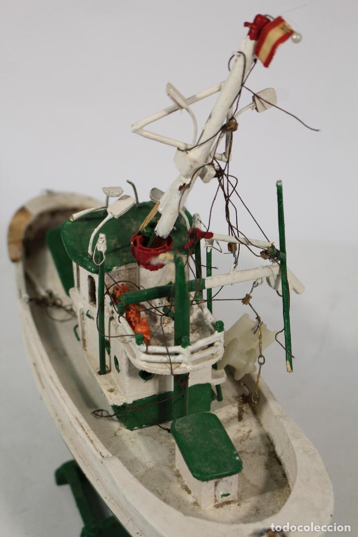 Antig&uuml;edades: barco pesquero de madera - antonia - Foto 3