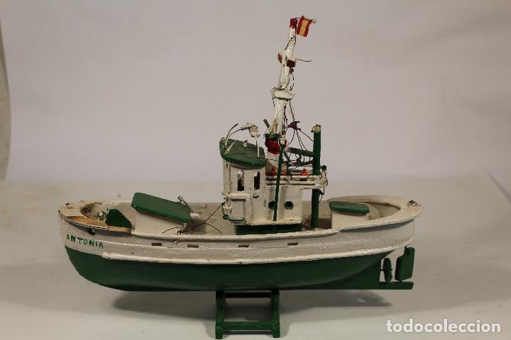 Antig&uuml;edades: barco pesquero de madera - antonia - Foto 5