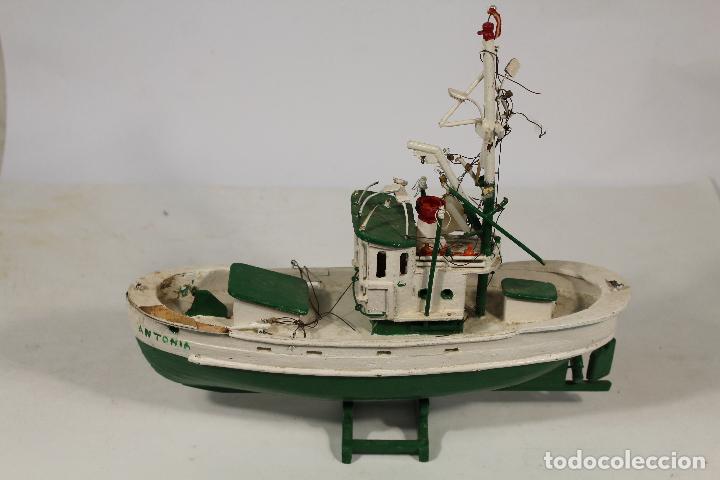 Antig&uuml;edades: barco pesquero de madera - antonia - Foto 1
