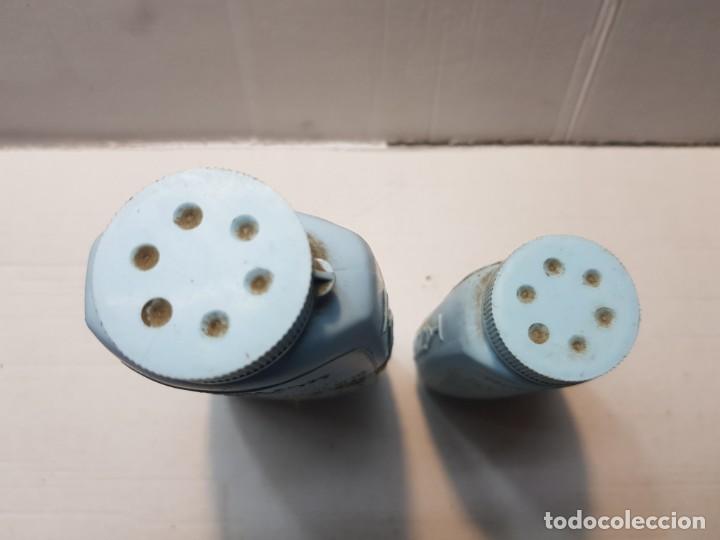 Antig&uuml;edades: Botes antiguos de polvos de Talco TANDEM llenos - Foto 3
